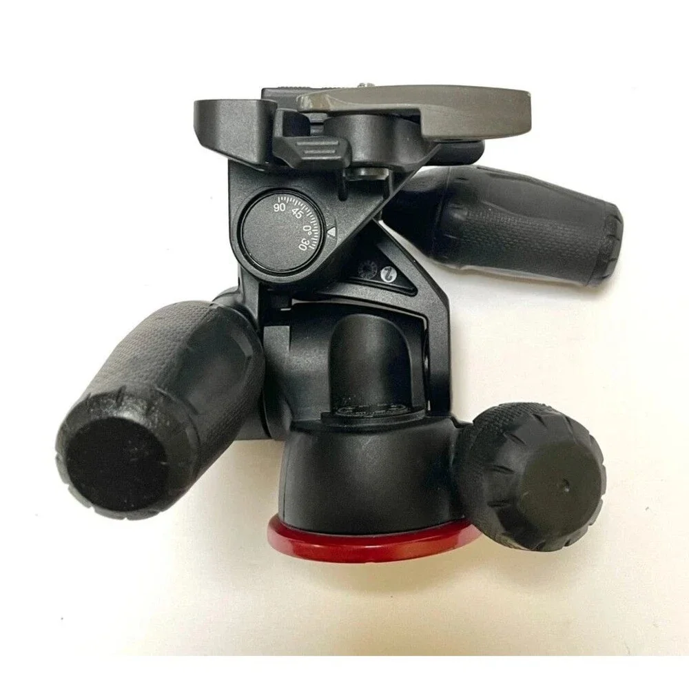 Manfrotto MH804-3WUS 3-Way Pan Tilt Tripod Head with Quick Release Plate
